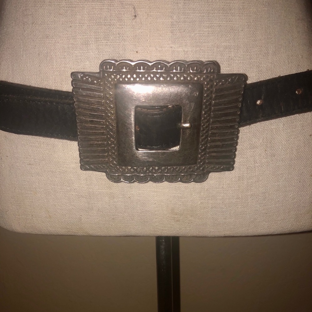 VINTAGE GEORGES MARCIANO CONCHO BELT